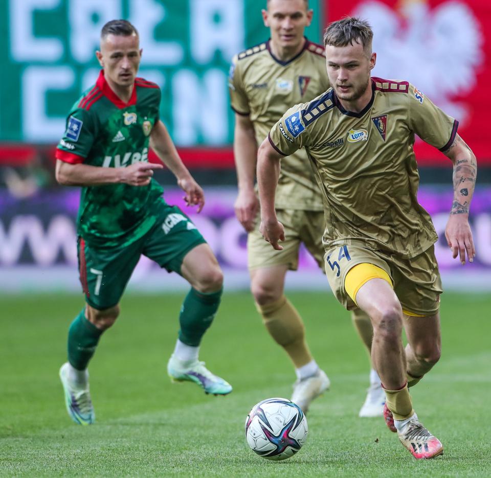 Śląsk Wrocław - Pogoń Szczecin 1:1 (07.05.2022) Maciej Żurawski