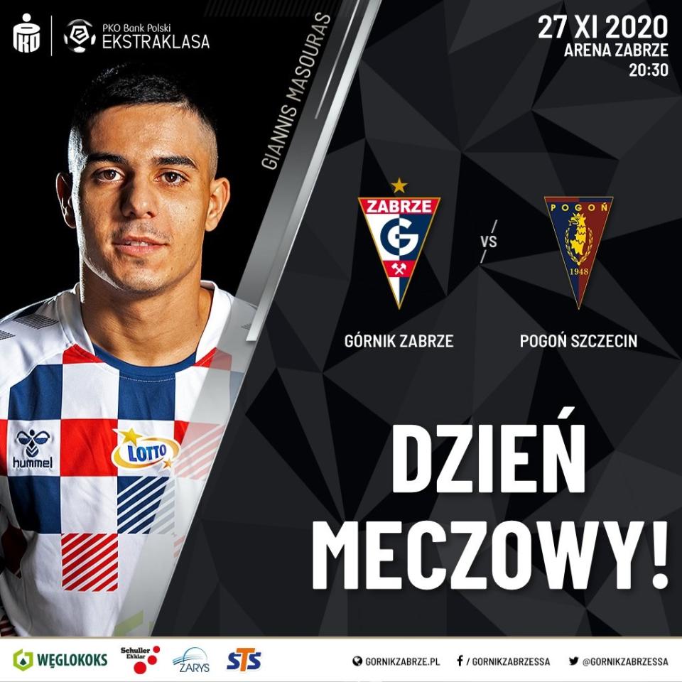 Górnik Zabrze - Pogoń Szczecin (27.11.2020)