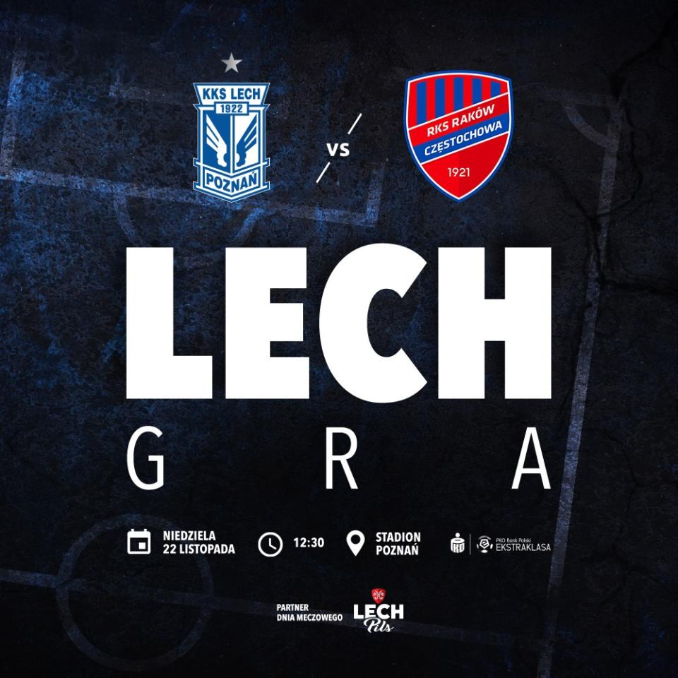 Lech Poznań - Raków Częstochowa 3:3 (22.11.2020)