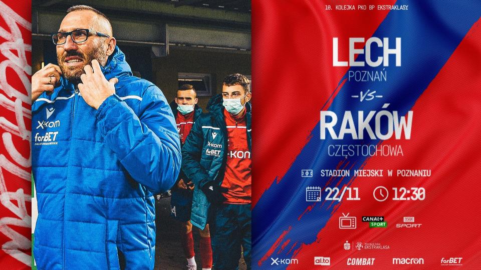 Lech Poznań - Raków Częstochowa 3:3 (22.11.2020)
