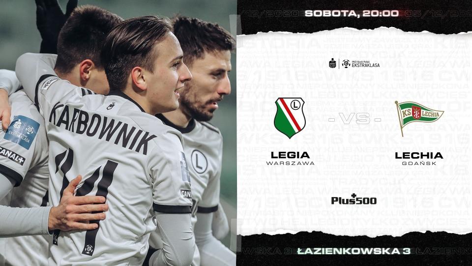 Legia Warszawa - Lechia Gdańsk 2:0 (05.12.2020)