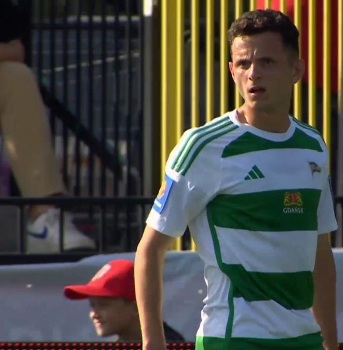 Pogoń Grodzisk Mazowiecki - Lechia Gdańsk 1:1, k. 4-3 (24.09.2024) Louis D'Arrigo 