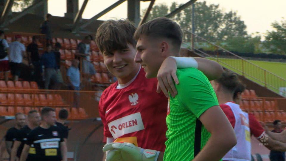 Polska - Rumunia 2:2, k. 4:3 (06.09.2024) Hubert Charuży, Jakub Zieliński