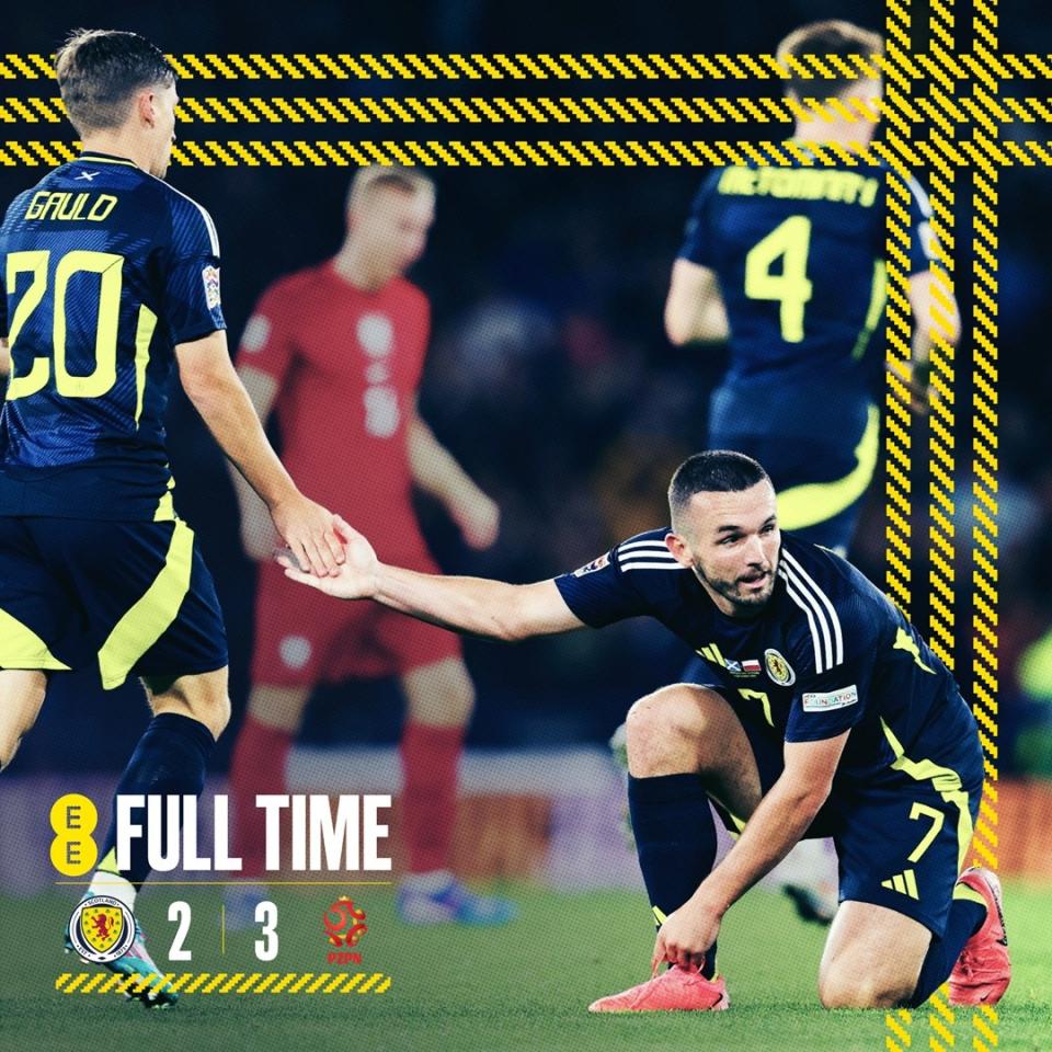 Szkocja - Polska 2:3 (05.09.2024)