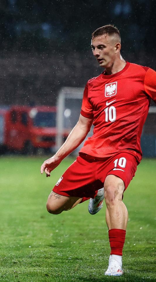 Kacper Kozłowski (Bułgaria - Polska 1:3 U21, 10.09.2024)