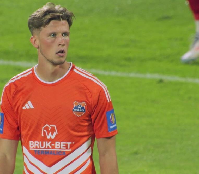 Bruk-Bet Termalica Nieciecza - GKS Katowice 1:2 (24.09.2024) Kacper Karasek
