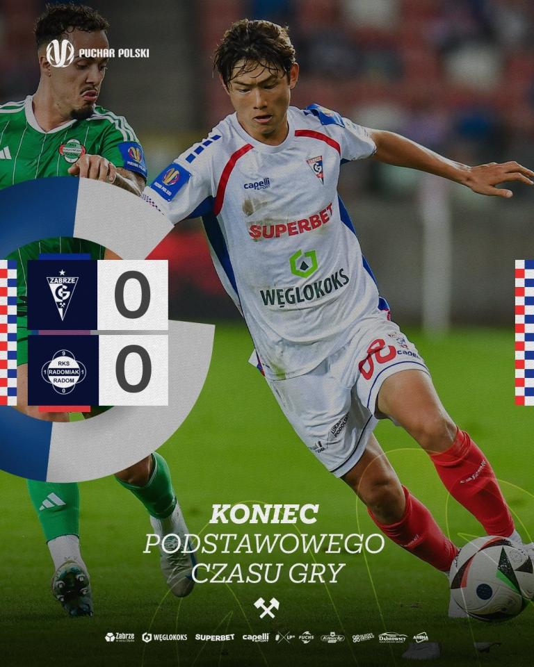 Górnik Zabrze - Radomiak Radom 0:1 pd. (25.09.2024)