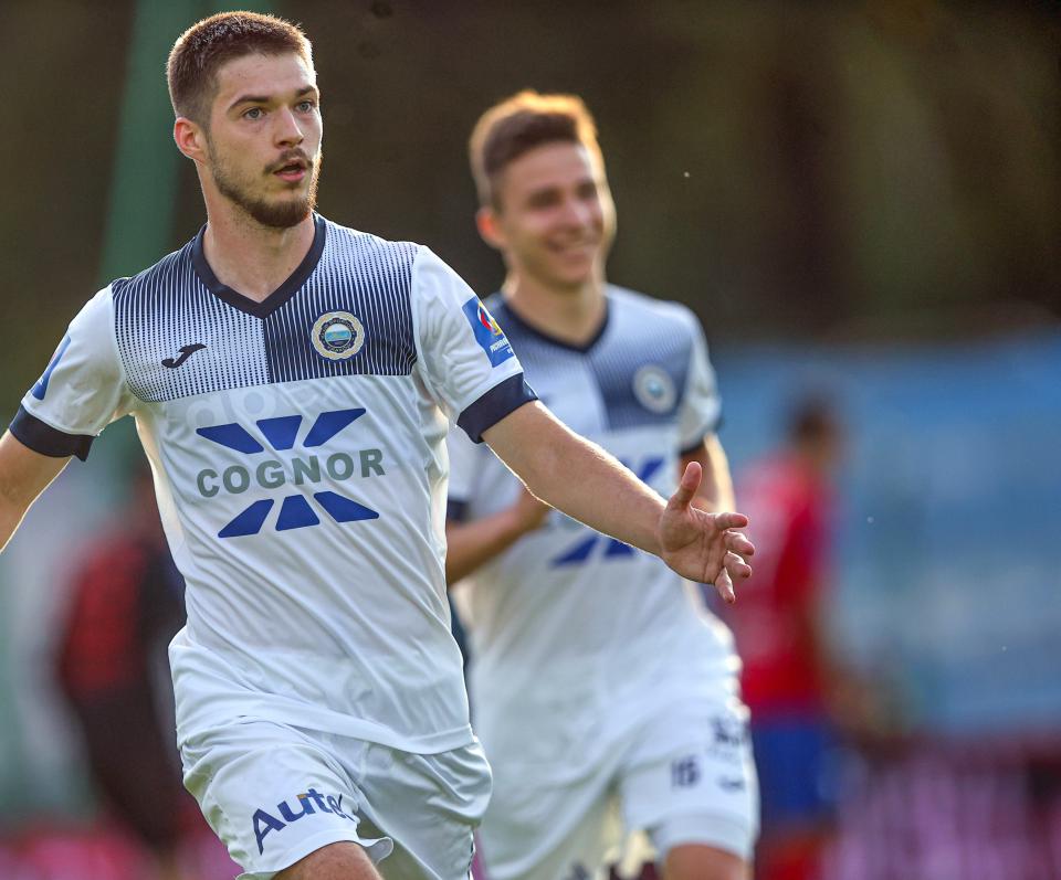 Hutnik Kraków - Piast Gliwice 3:3, k. 3-5 (25.09.2024) Jewhenij Bałycz