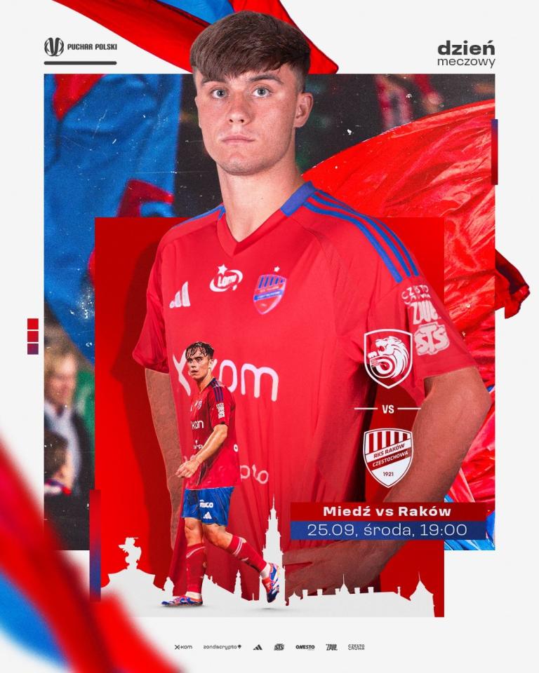 Miedź Legnica - Raków Częstochowa 0:0, k. 4-3 (25.09.2024)
