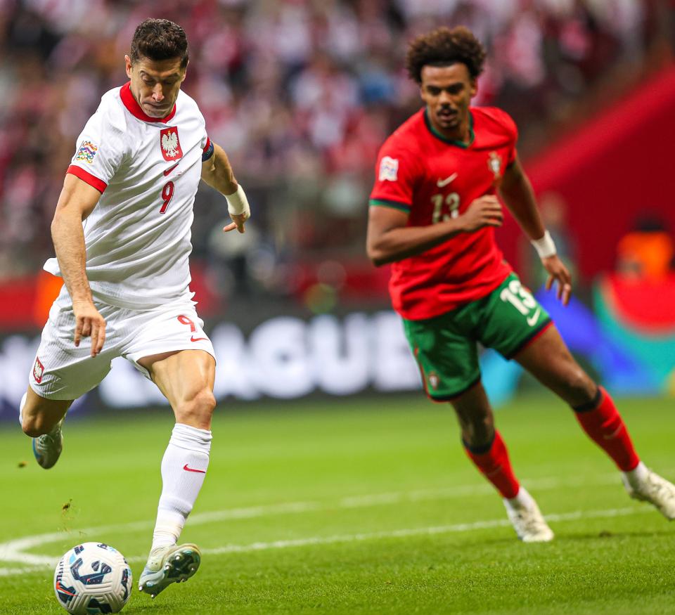 Polska - Portugalia 1:3 (12.10.2024) Robert Lewandowski
