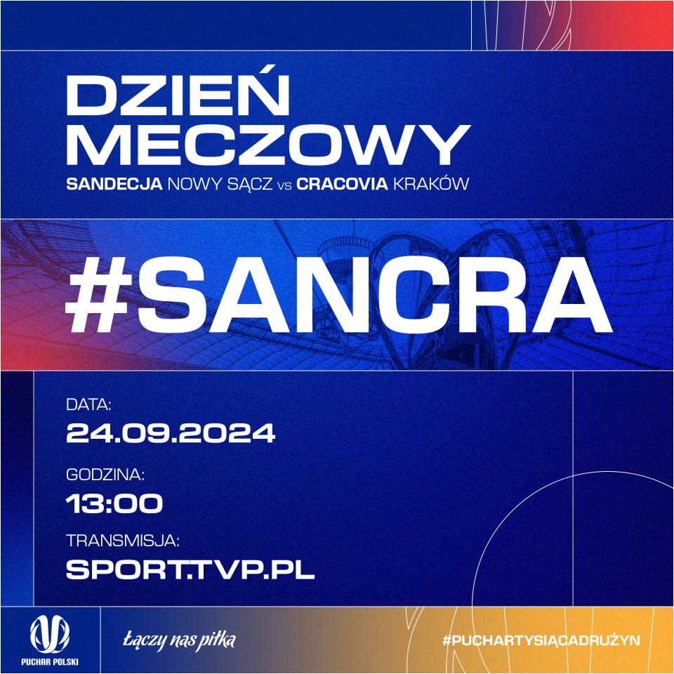 Sandecja Nowy Sącz - Cracovia 3:2 pd. (24.09.2024)