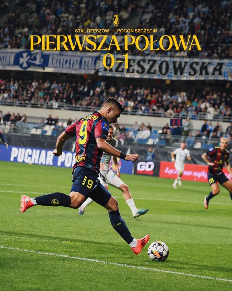 Stal Rzeszów - Pogoń Szczecin 0:3 (24.09.2024)