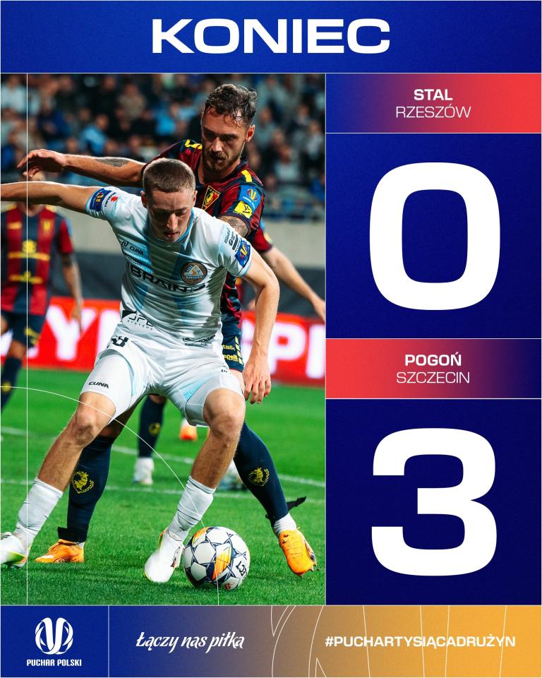 Stal Rzeszów - Pogoń Szczecin 0:3 (24.09.2024)