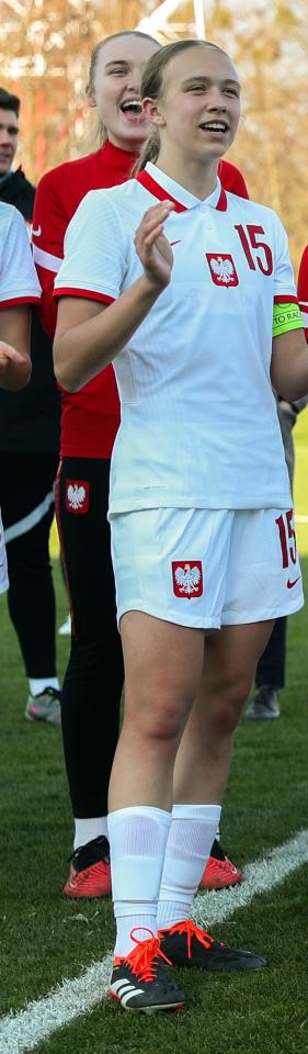 Weronika Araśniewicz (do meczu Zambia - Polska 0:2 U17 kobiet, 21.10.2024)