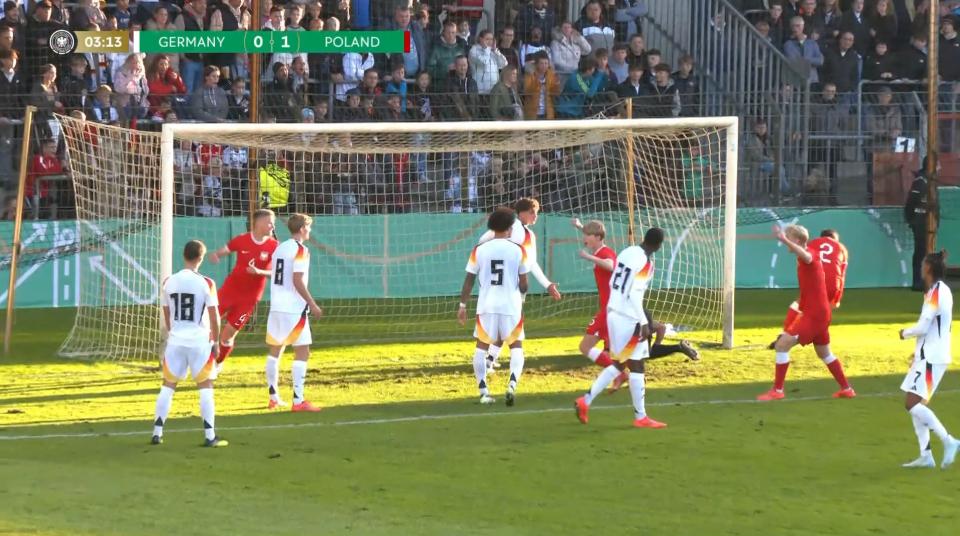Niemcy - Polska 3:1 U20 (11.10.2024)