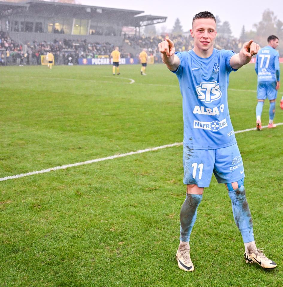 Avia Świdnik - Ruch Chorzów 1:3 (29.10.2024) Jakub Myszor