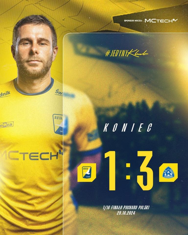 Avia Świdnik - Ruch Chorzów 1:3 (29.10.2024)