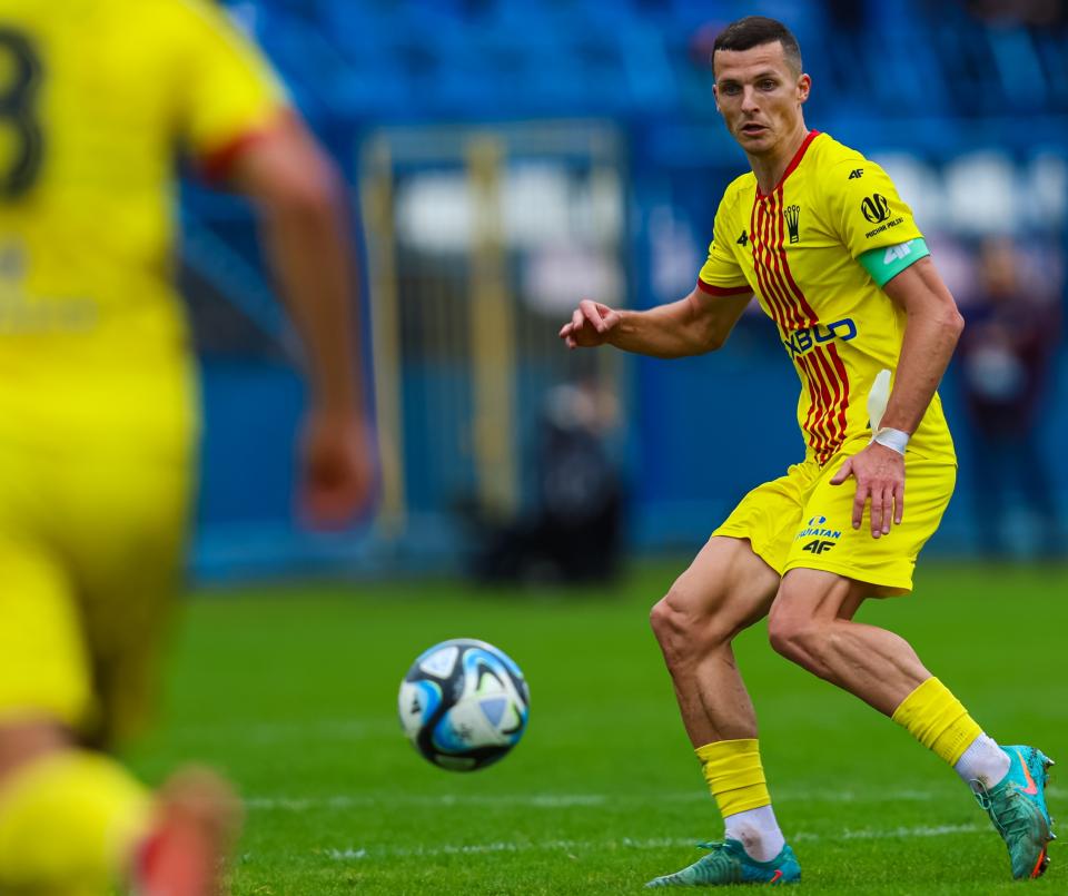 Lech II Poznań - Korona Kielce 1:3 (30.10.2024) Jewgienij Szykawka