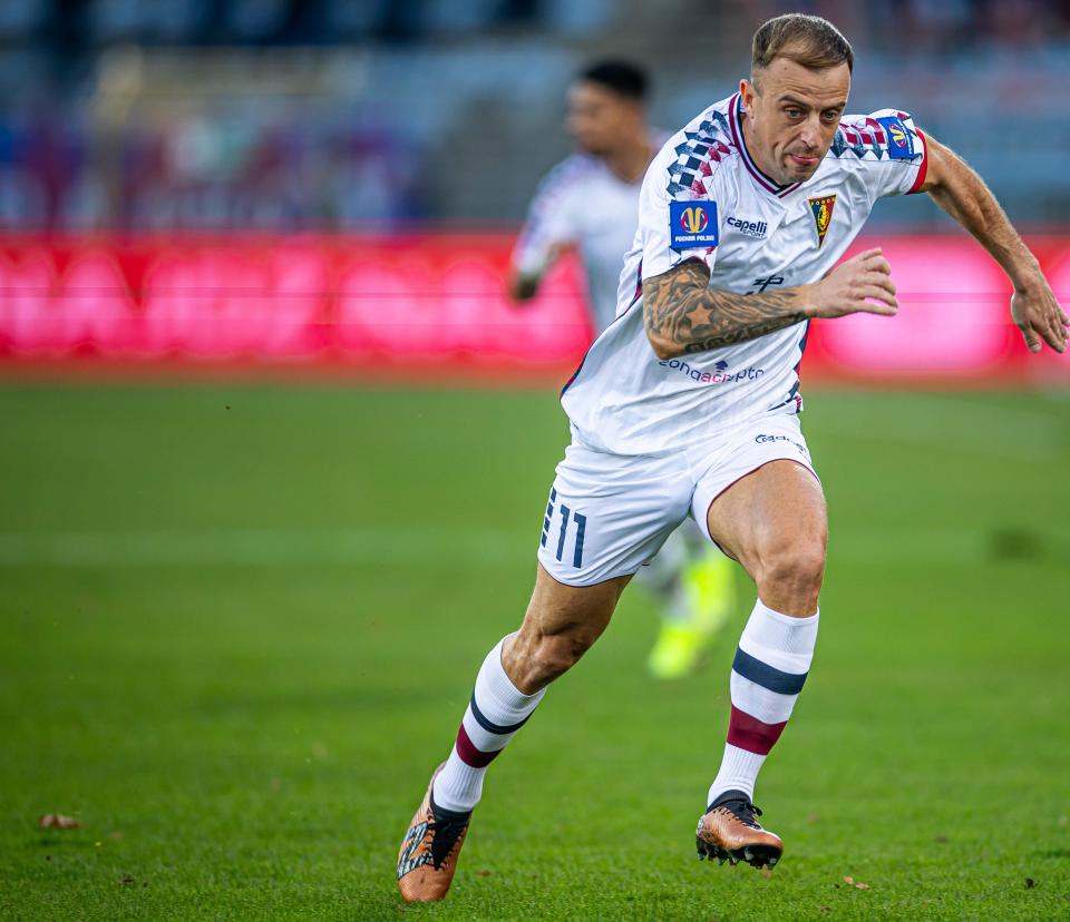 Odra Opole - Pogoń Szczecin 0:1 pd. (29.10.2024) Kamil Grosicki