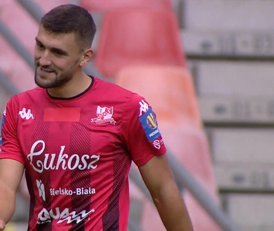 Podbeskidzie Bielsko-Biała - Zagłębie Lubin 0:0, k. 3-4 (26.09.2024) Kacper Gach