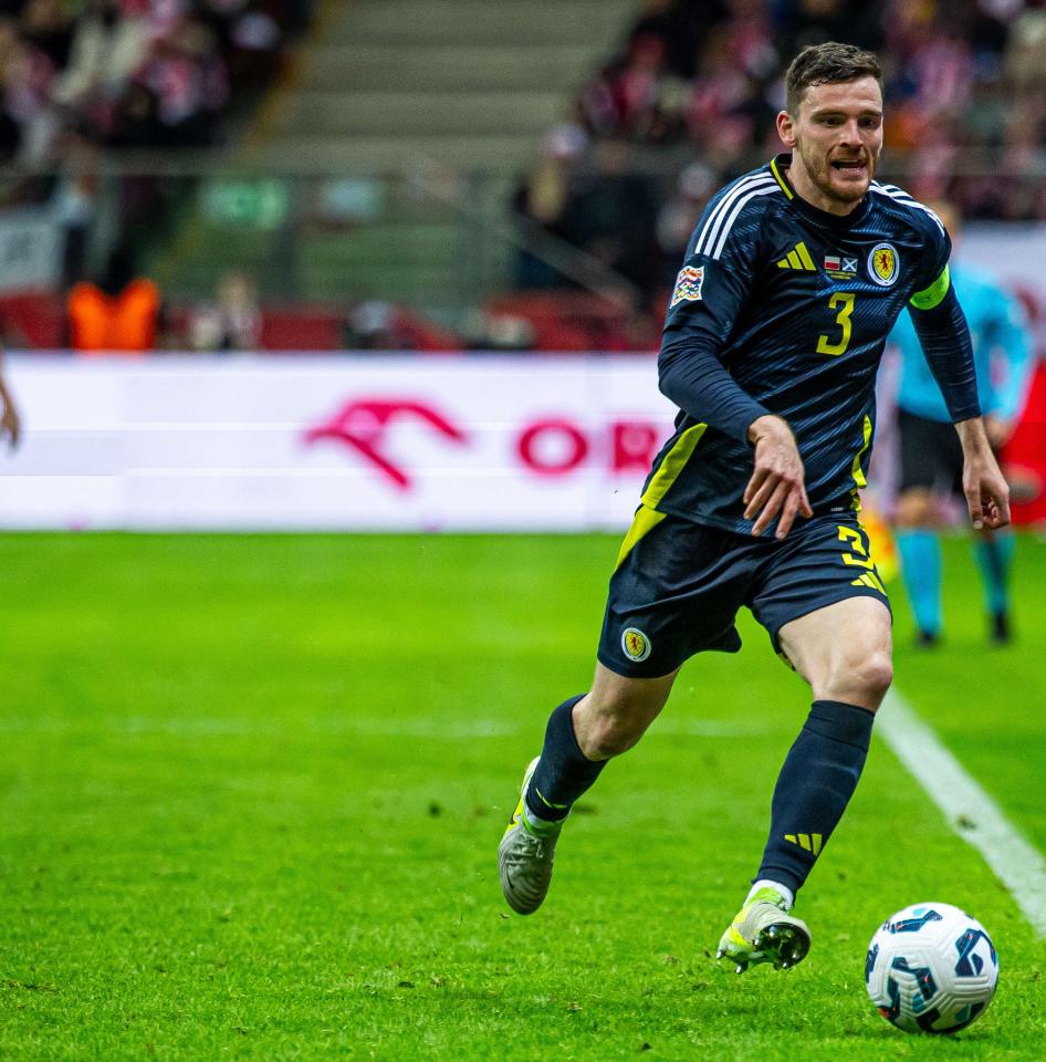 Polska - Szkocja 1:2 (18.11.2024) Andrew Robertson