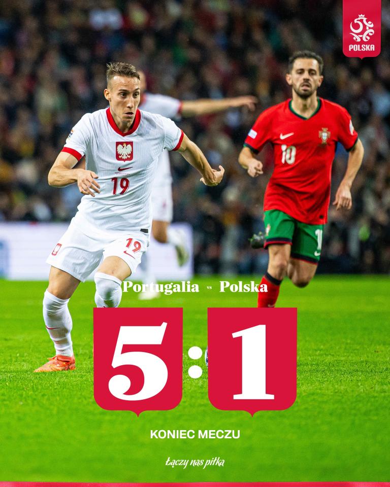 Portugalia - Polska 5:1 (15.10.2024)