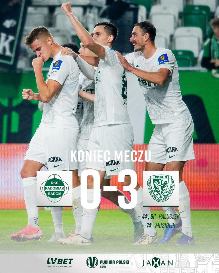 Radomiak Radom - Śląsk Wrocław 0:3 (29.10.2024) 