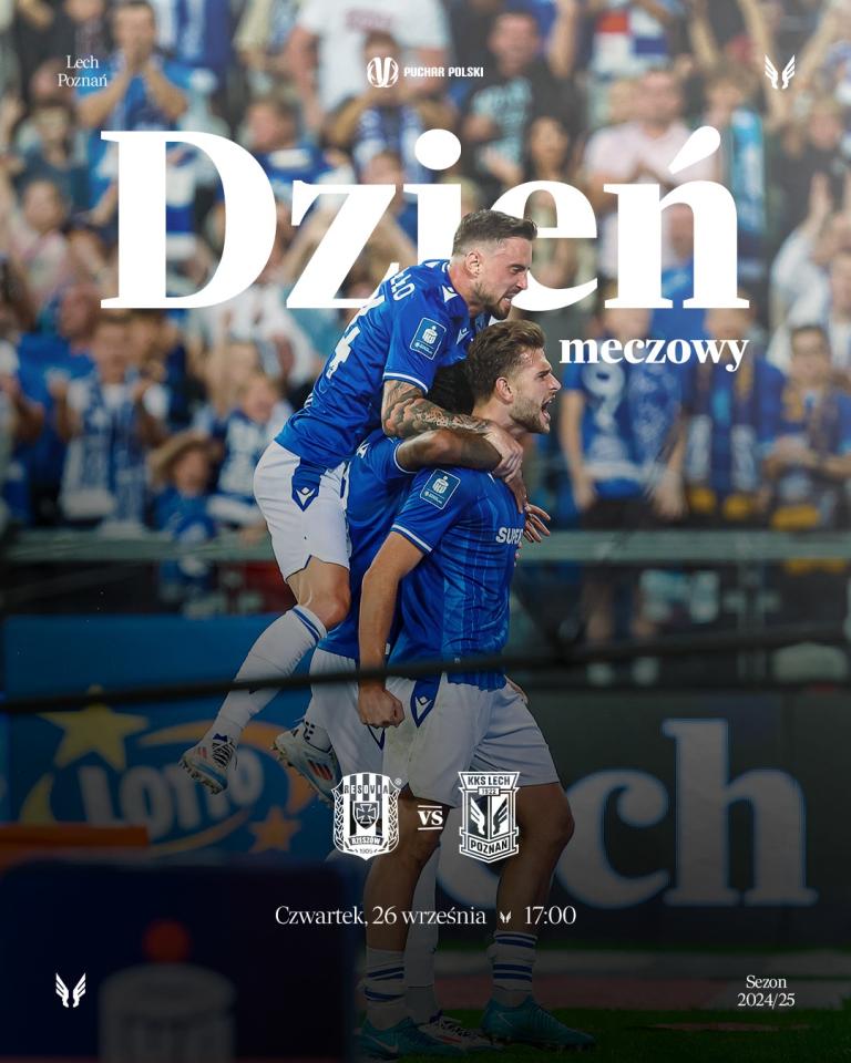 Resovia Rzeszów - Lech Poznań 1:0, 26.09.2024
