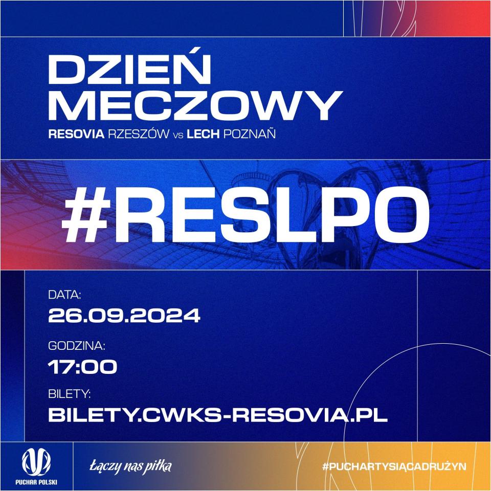 Resovia Rzeszów - Lech Poznań 1:0, 26.09.2024