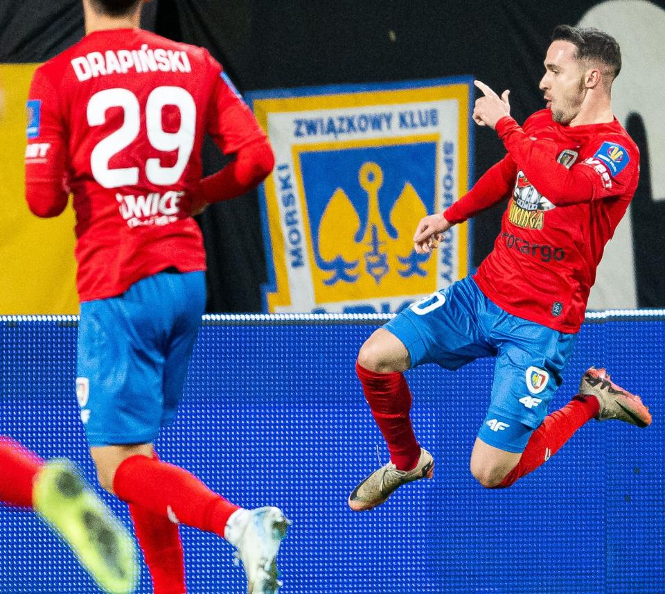 Arka Gdynia - Piast Gliwice 1:3 pd. (30.10.2024) Miłosz Szczepański