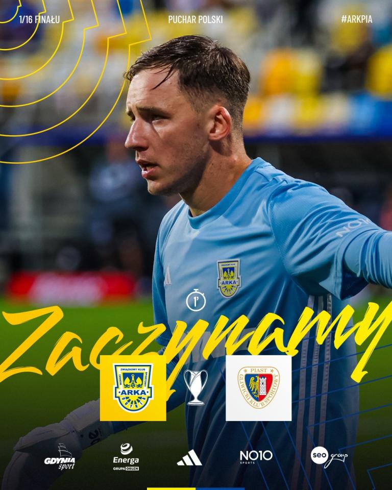 Arka Gdynia - Piast Gliwice 1:3 pd. (30.10.2024)