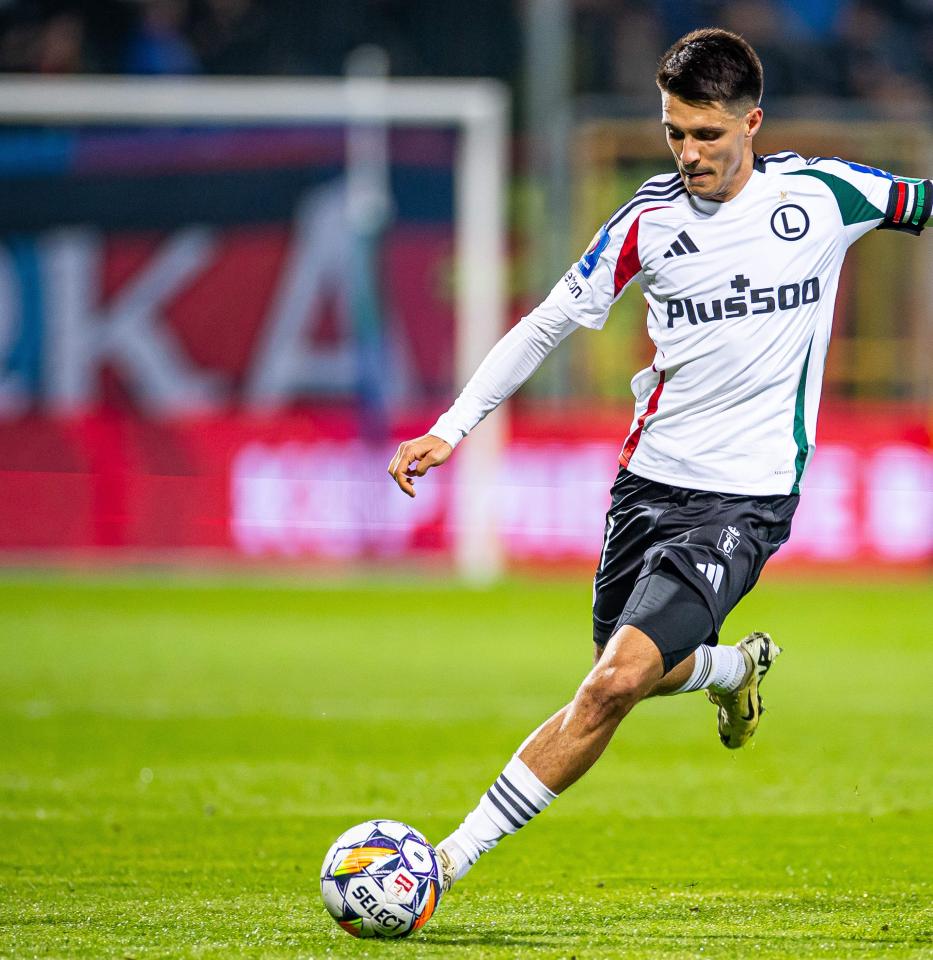 Miedź Legnica - Legia Warszawa 1:2, 31.10.2024 Bartosz Kapustka