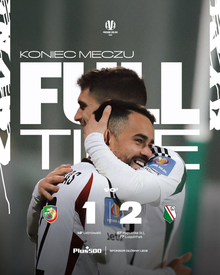 Miedź Legnica - Legia Warszawa 1:2, 31.10.2024