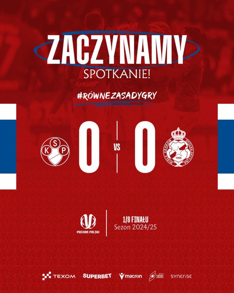 Polonia Warszawa - Wisła Kraków 3:2 pd., 03.12.2024