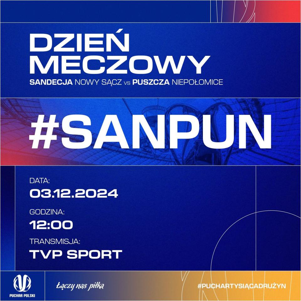 Sandecja Nowy Sącz - Puszcza Niepołomice 0:1, 03.12.2024