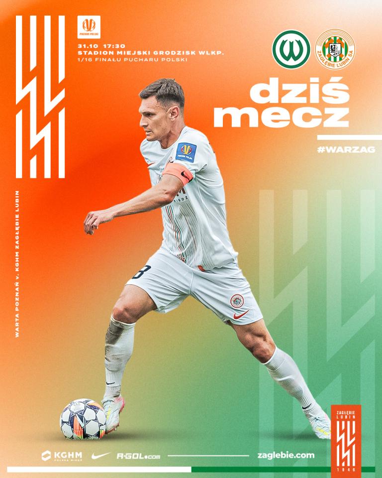 Warta Poznań - Zagłębie Lubin 0:3 (31.10.2024)
