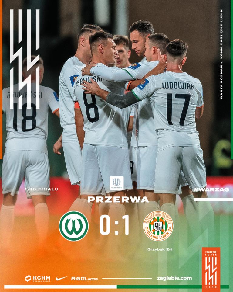Warta Poznań - Zagłębie Lubin 0:3 (31.10.2024)