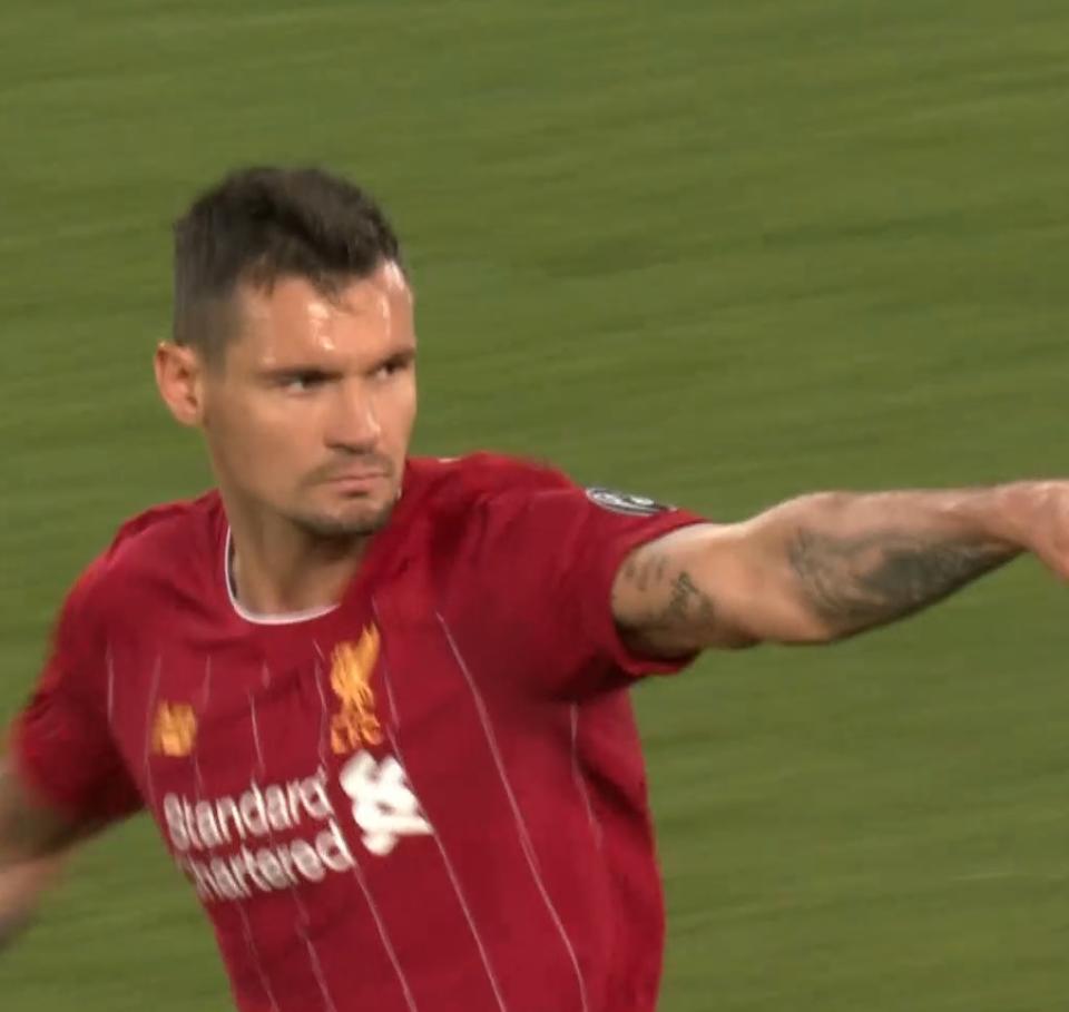 Dejan Lovren (Liverpool FC - SSC Napoli 1:1, 27.11.2019)