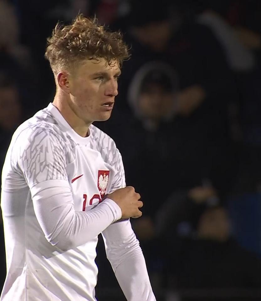 Filip Luberecki (Polska - Anglia 1:1 U20, 19.11.2024)