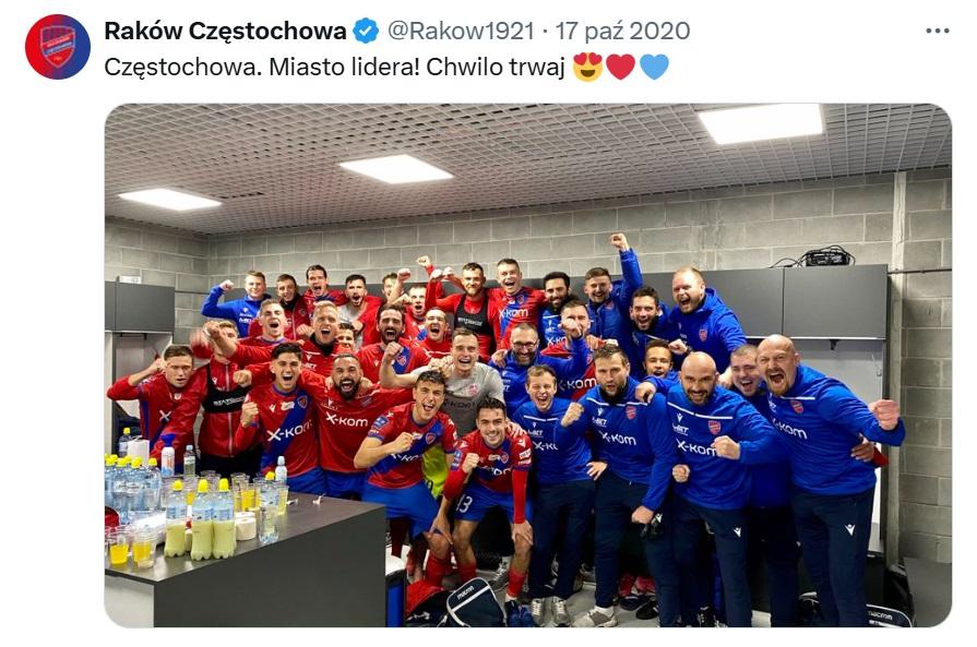Górnik Zabrze - Raków Częstochowa 1:3, 17.10.2020