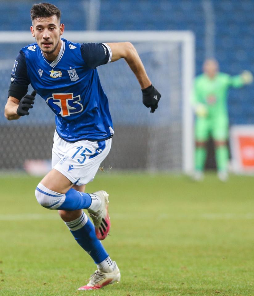 Lech Poznań - Pogoń Szczecin 0:4, 16.12.2020 Jakub Moder