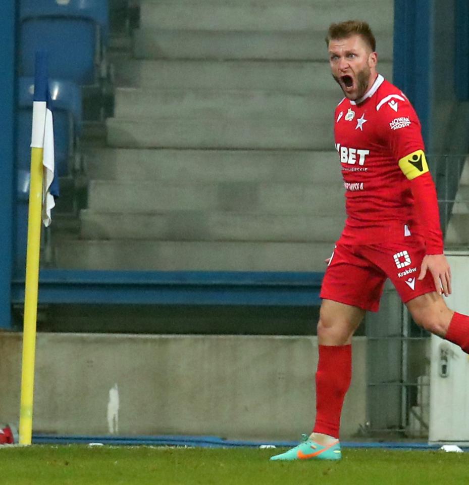 Lech Poznań - Wisła Kraków 0:1, 19.12.2020 Jakub Błaszczykowski