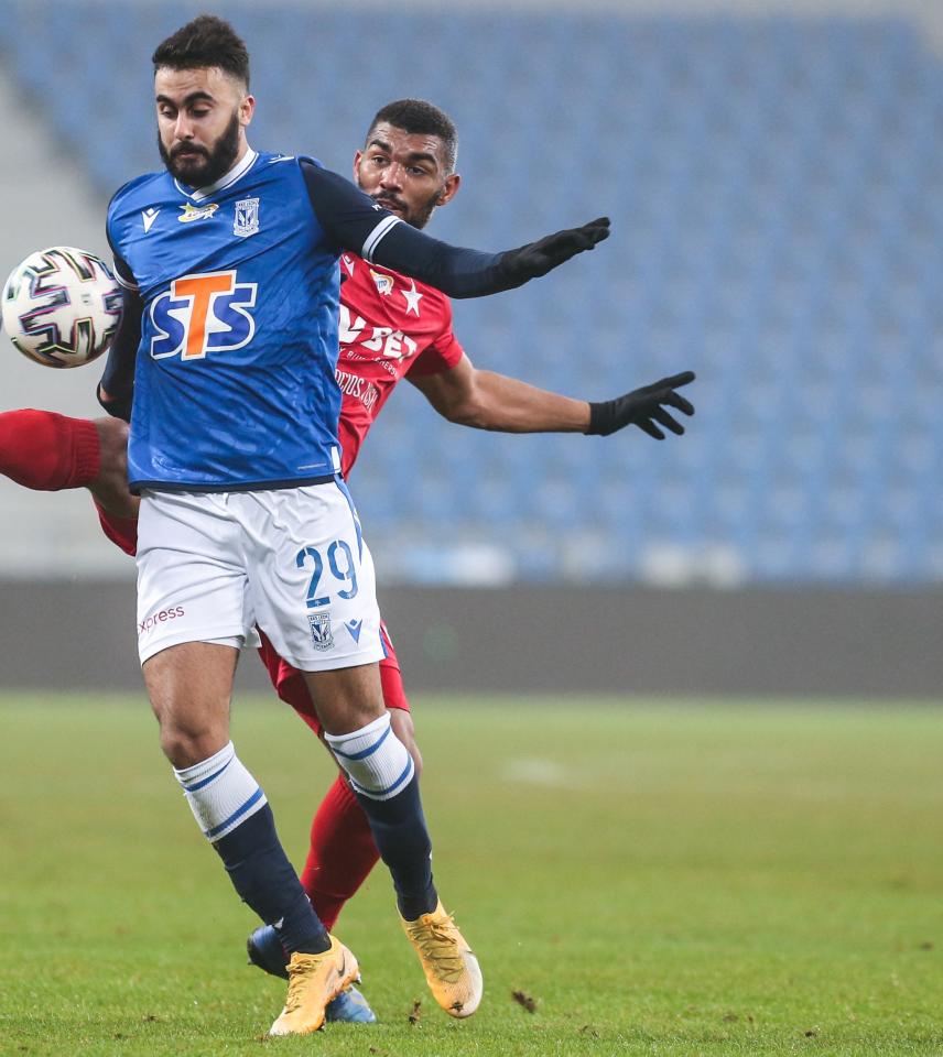 Lech Poznań - Wisła Kraków 0:1, 19.12.2020 Mohammad Awwad
