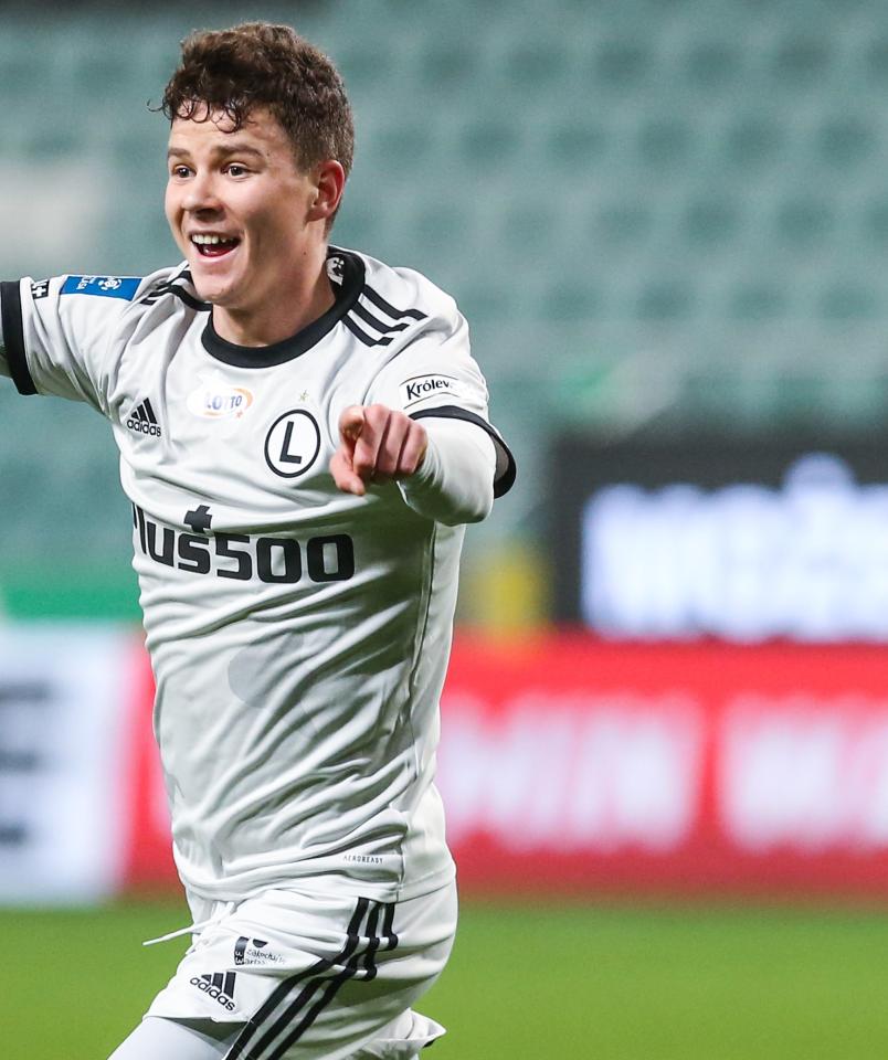 Legia Warszawa - Lech Poznań 2:1, 08.11.2020 Kacper Skibicki 