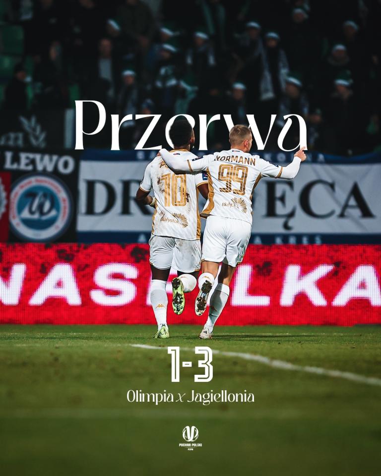 Olimpia Grudziądz - Jagiellonia Białystok 1:3, 05.12.2024