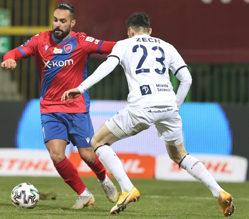 Raków Częstochowa - Pogoń Szczecin 0:1, 29.01.2021 Ivi Lopez