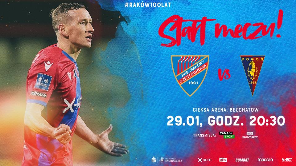Raków Częstochowa - Pogoń Szczecin 0:1, 29.01.2021