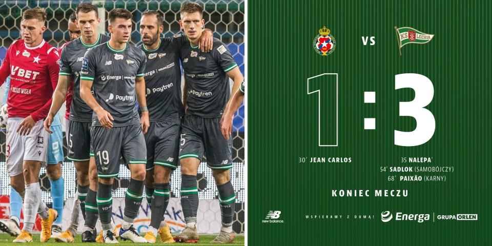 Wisła Kraków - Lechia Gdańsk 1:3, 28.10.2020