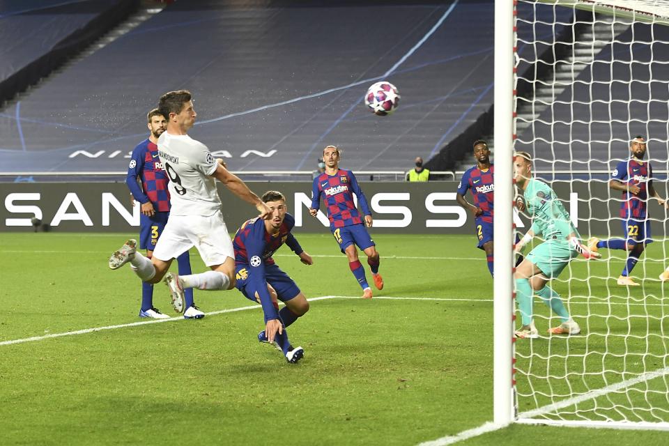 FC Barcelona - Bayern Monachium 2:8 (14.08.2020)