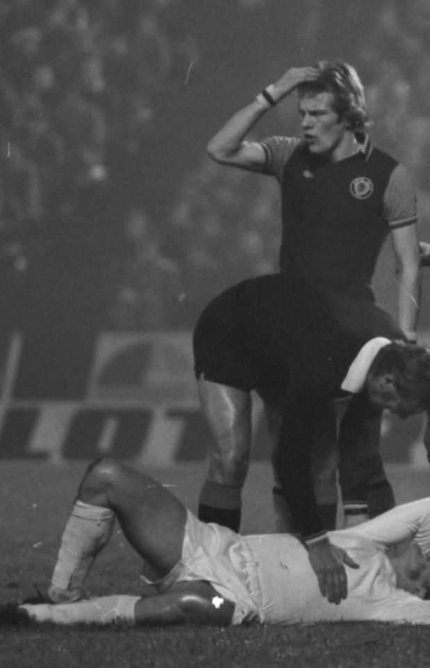 Andy Gray (Górnik Zabrze - Aston Villa, 1:1 02.11.1977)